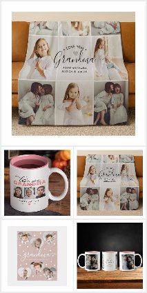 Personalized gifts for Grandma