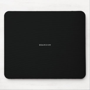 Personalized Gifts For Men Black Mouse Pads