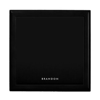 Personalized Gifts For Men Large Black Gift Box
