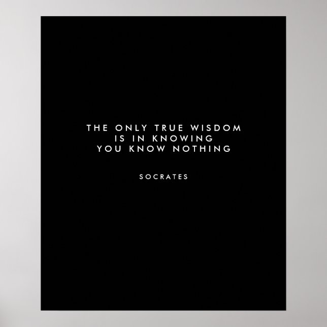 Personalized Gifts For Men Quote Poster Black (Front)