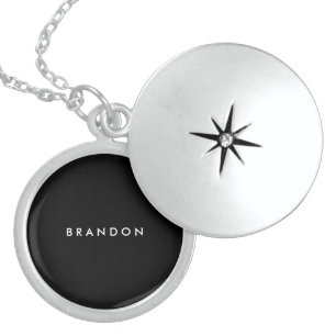 Personalized Gifts For Men Sterling Silver Locket