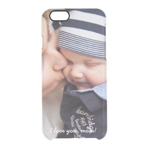 Personalized Gifts For Mom Clear iPhone 6 Cases