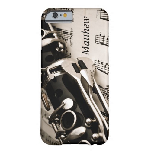 Personalized Gifts for Oboists Clarinetists Barely There iPhone 6 Case