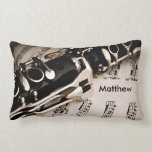 Personalized Gifts for Oboists Clarinetists Lumbar Pillow<br><div class="desc">Photography with a vintage touch. Ideal gifts for oboe players and clarinet players. Personalize it with recipient's name or customize it further if you like to change the font, size, & color of the text as well as move the text. Or delete the text if you'd rather have it without....</div>