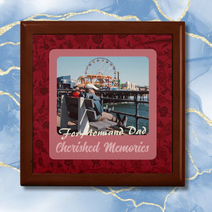 Personalized Gifts for Older Parents Couples Red Gift Box