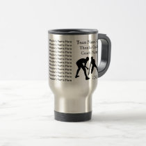 Personalized Gifts for Wrestling Coaches Travel Mug Personalized Gifts for Wrestling Coaches Travel Mug