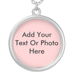 Personalized Gifts Silver Plated Necklace