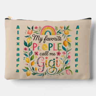 ❤️Personalized GIGI Gifts Mothers Day Birthday  Accessory Pouch