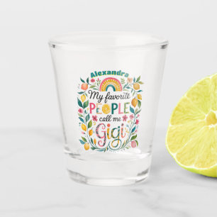 ❤️Personalized GIGI Gifts Mothers Day Birthday Shot Glass