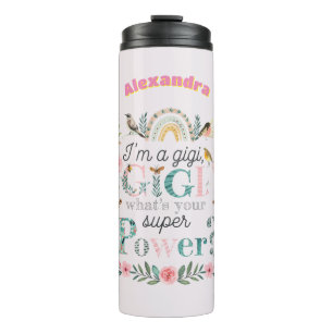 ❤️Personalized GIGI Gifts Mothers Day Birthday Thermal Tumbler