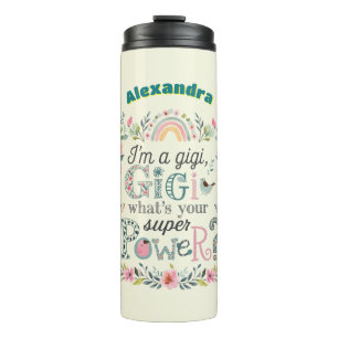❤️Personalized GIGI Gifts Mothers Day Birthday Thermal Tumbler