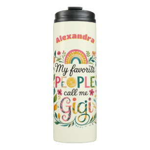 ❤️Personalized GIGI Gifts Mothers Day Birthday Thermal Tumbler