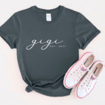 Personalized Gigi Grandma T-Shirt
