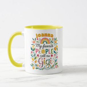 Personalized GIGI Mothers Day Birthday Christmas Mug