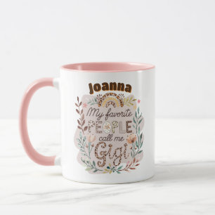 Personalized GIGI Mothers Day Birthday Christmas Mug