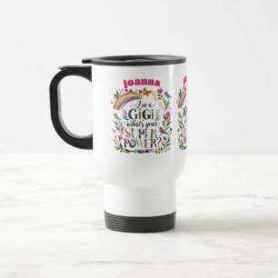 Personalized GIGI Mothers Day Birthday Christmas Travel Mug