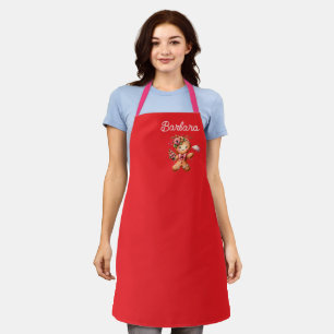 Personalized Gingerbread Cookie  Apron