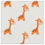 Personalized Giraffe Fabric