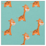 Personalized Giraffe Fabric