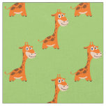 Personalized Giraffe Fabric