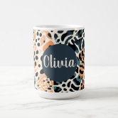 Custom Leopard Print Mug | Zazzle