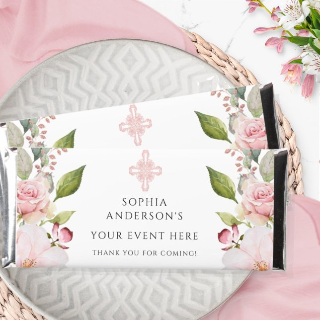Personalized, Girl Any Religious Event Chocolate  Hershey Bar Favors (Creator Uploaded)