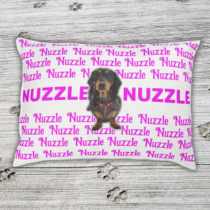 Personalized Girl Pet Name in Pink    Pet Bed
