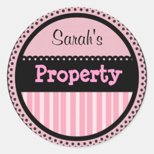 Personalized Girlie Stickers