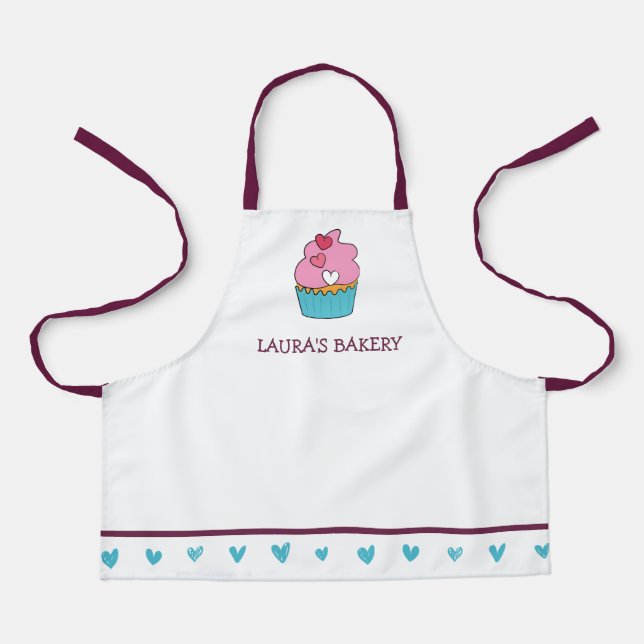 Personalized Girls Apron (Front)