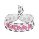 Personalized Girl's Football Soccer Ball Pattern Hair Tie
