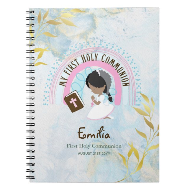 Personalized Girls Prayer Journal or Bible Study  (Front)