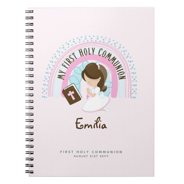 Personalized Girls Prayer Journal or Bible Study  (Front)