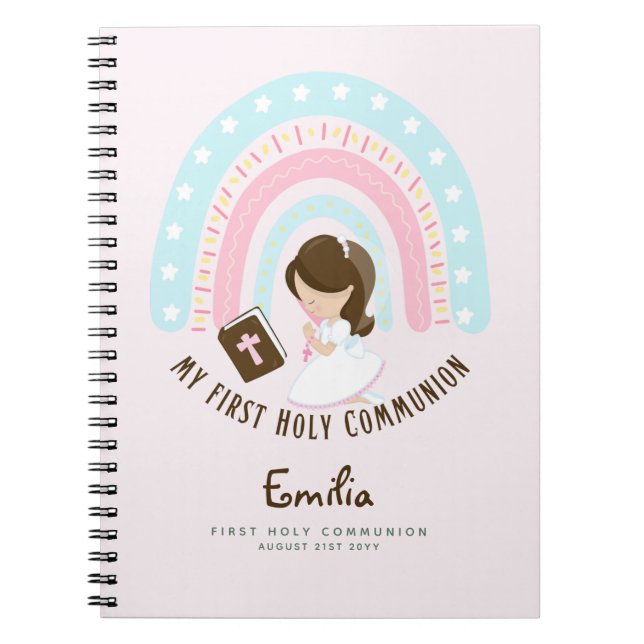 Personalized Girls Prayer Journal or Bible Study  (Front)