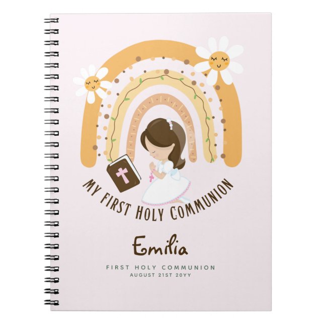 Personalized Girls Prayer Journal or Bible Study  (Front)