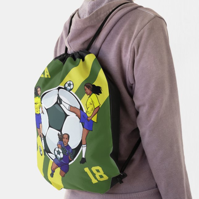Personalized Girls Soccer cleats bag (Insitu)