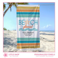 Personalized Girls Weekend Getaway Beach Please