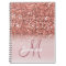 Personalized Girly Rose Gold Glitter Sparkles Name