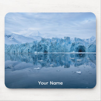 Personalized Glacier Wall Reflection Mouse Pad