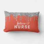 Personalized Glam Nurse Lumbar Pillow