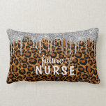Personalized Glam Nurse Lumbar Pillow