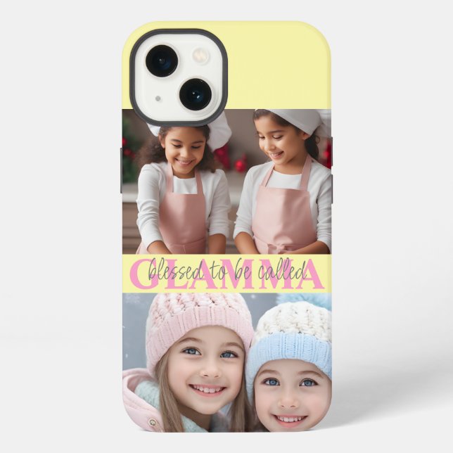 Personalized Glamma iPhone Case (Back)