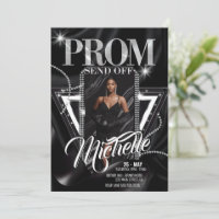 Personalized Glamorous Diamond PROM SEND-OFF Party