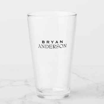 Personalized Glass by istanbuldesign at Zazzle