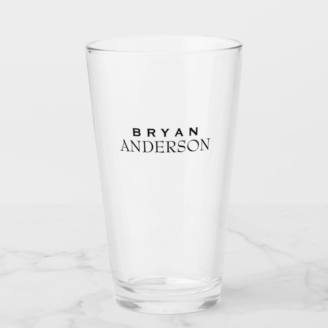 Personalized Glass (Front)
