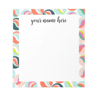 Personalized Glass Marble Notepad
