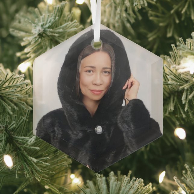 Personalized  glass ornament (Insitu)