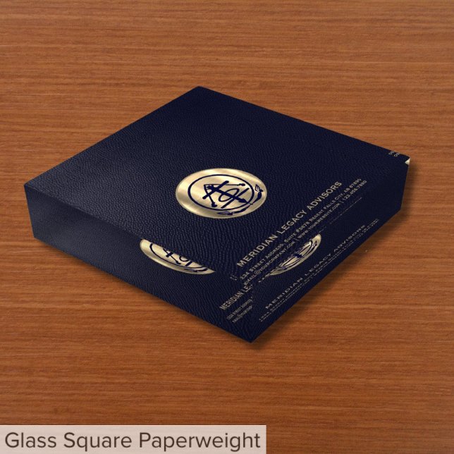 Personalized Glass Paperweight with Logo (Creator Uploaded)