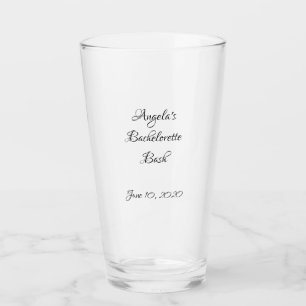Personalized Glass Tumblers