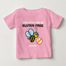 Personalized Gluten Free Bumble Bee Celiac Shirt
