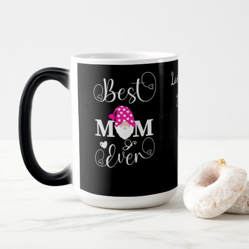 Personalized Gnome Best Mom Ever Magic Mug